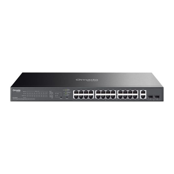 TP-Link Omada ES228GP 28-Port Gigabit Easy Managed Switch with 24-Port PoE+ and 4 SFP Slots