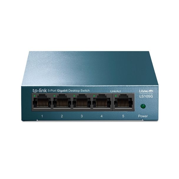 TP-Link LiteWave LS105G 5-Port Gigabit Desktop Switch