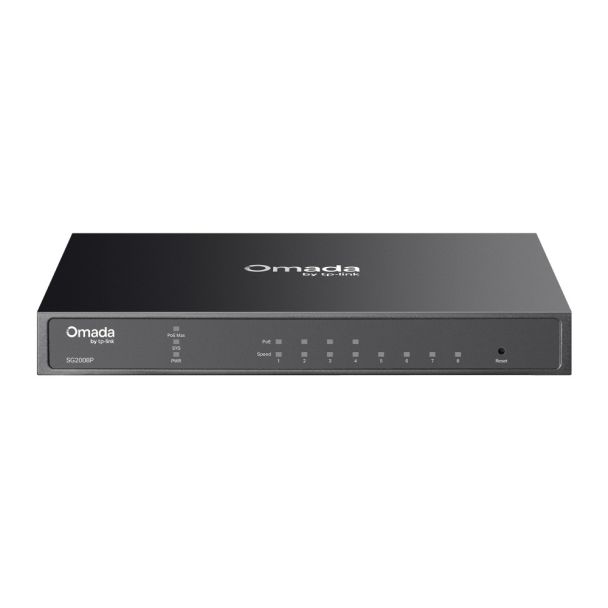 TP-Link Omada SG2008P 8-Port Gigabit Smart Switch with 4-Port PoE+