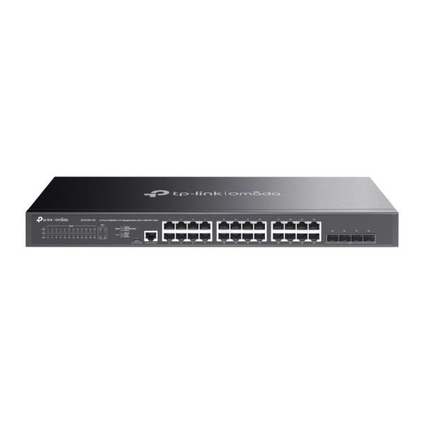 TP-Link Omada SG3428X-M2 24-Port 2.5GBASE-T L2+ Managed Switch with 4 10GE SFP+ Slots