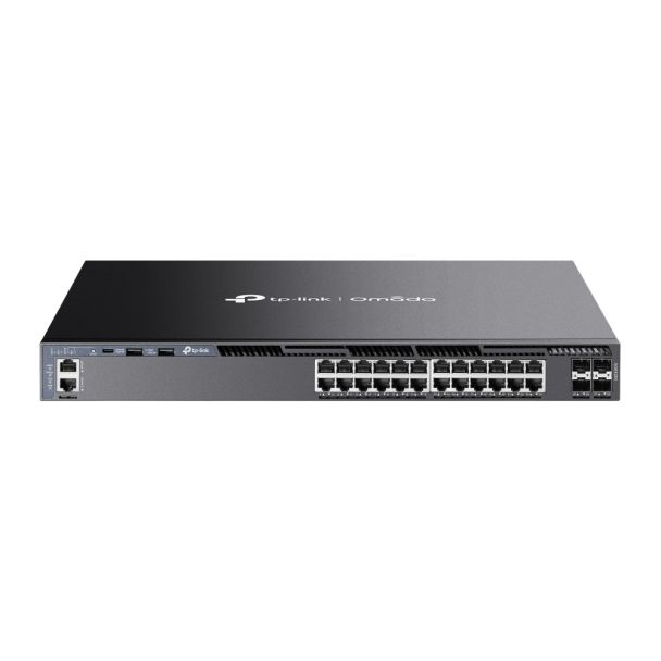 TP-Link Omada SG6428X 24-Port Gigabit Stackable L3 Managed Switch with 4 10GE SFP+ Slots