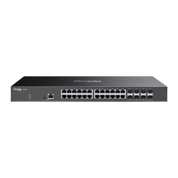 TP-Link Omada SX3832 24-Port 10GBASE-T L2+ Managed Switch with 8 10GE SFP+ Slots
