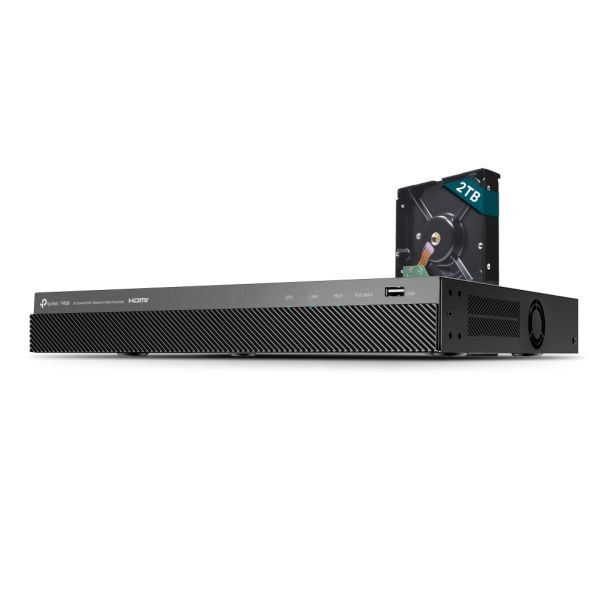 TP-Link VIGI NVR2008H-8MP-2TB 8 Channel PoE+ Network Video Recorder