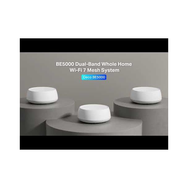 TP-Link | Deco BE25 | BE5000 Whole Home Mesh Wi-Fi 7 System