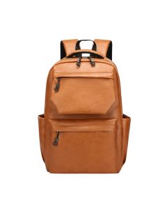 Genuine Leather Casual Business Backpack for Men