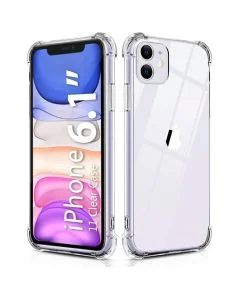 Transparent Jelly Back Cover for iPhone 11 - Soft Clear TPU Case
