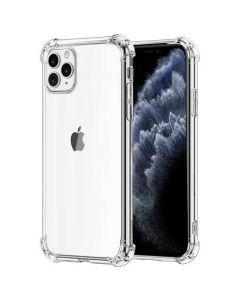 Transparent Jelly Back Cover for iPhone 12 Pro Max - Soft Clear TPU Case