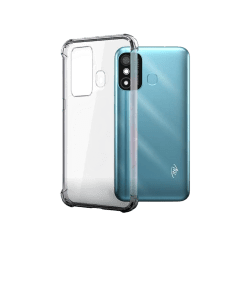Transparent Jelly Back Cover for Itel A27 - Soft Clear TPU Case
