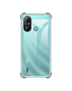 Transparent Jelly Back Cover for Itel A49 - Soft Clear TPU Case