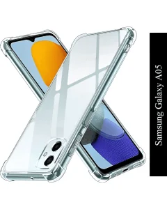 Transparent Jelly Back Cover for Samsung A05 - Soft Clear TPU Case