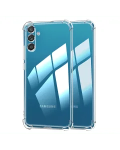 Transparent Jelly Back Cover for Samsung A24 - Soft Clear TPU Case