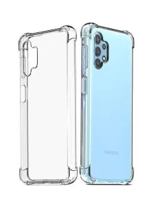 Transparent Jelly Back Cover for Samsung A32 - Soft Clear TPU Case