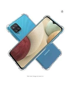 Transparent Jelly Back Cover for Samsung M12 - Soft Clear TPU Case