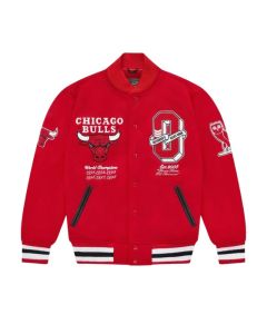 NBA Chicago Bulls Red Jacket