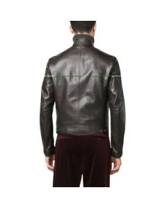Tom Ford Leather Zip-Up Bomber Jacket