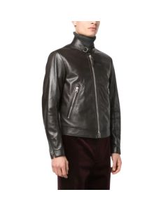 Tom Ford Leather Zip-Up Bomber Jacket