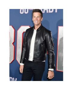 Men's Tom Brady Leather Jacket