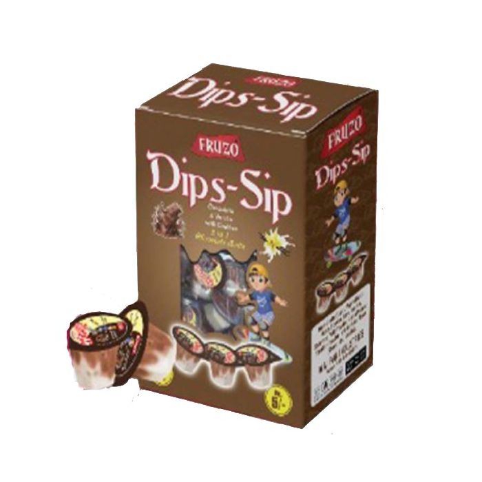 Dip Sip Chocolate with Cookies - 70 PCS Jar