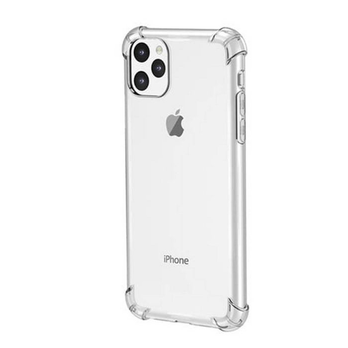 Transparent Jelly Back Cover for iPhone 11 Pro - Soft Clear TPU Case