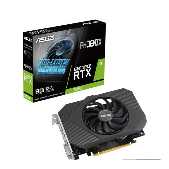 ASUS Phoenix GeForce RTX 3050 EVO Graphics Card (PCIe 4.0, 8GB GDDR6, HDMI 2.1,