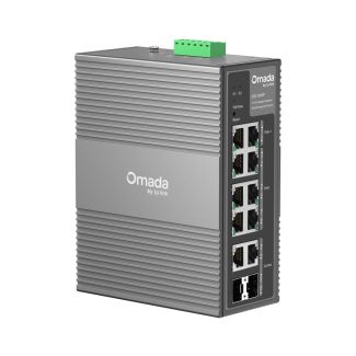 TP-Link Omada IES210GPP 10-Port Gigabit Industrial Easy Managed Switch with 6-Port PoE+ and 2-Port PoE++