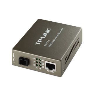 TP-Link Omada MC112CS 10/100 Mbps RJ45 to 100 Mbps Single-mode SC WDM Bi-Directional Fiber Converter