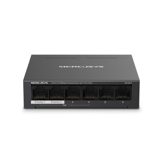 Mercusys MS106LP 6-Port 10/100 Mbps Desktop Switch with 4-Port PoE+