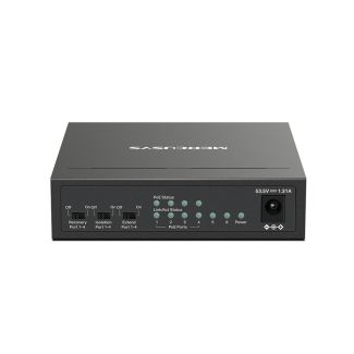 Mercusys MS106P 6-Port 10/100 Mbps Desktop Switch with 4-Port PoE+